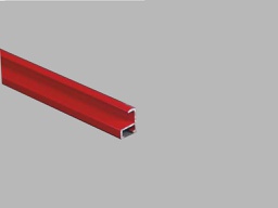 [370001000014] PERFIL ENMARCADO ESTANDAR 10MM ROJO BRILLO 3 M (paq. 10 ud.)